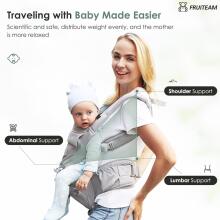 Fruiteam Baby Carrier 6 in 1 Art.239834 Light Grey