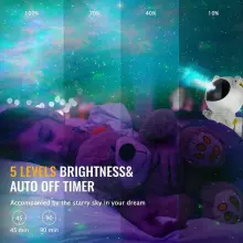 Kids Severno Astronaut Nebula Projector Art.239836 Star Projector - Astronaut LED
