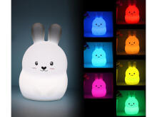 Kids Severno  Projector Rabbit Art.239838 Children's night light led rabbit touch rgb remote control