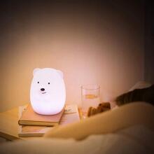 Kids Severno  Projector Bear Art.239839 Children's night light led rabbit touch rgb remote control