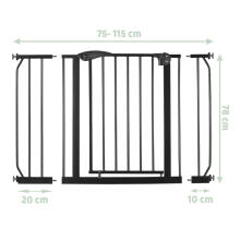 Kids Severno Safety Gate  Art.239841 Black