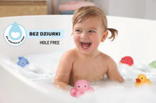 TULLO 519 Bath animals 5 pcs without holes hygienic