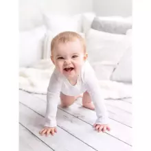La Bebe™ NO Baby Body Art.239962 White