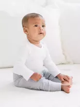 La Bebe™ NO Baby Body Art.239962 White
