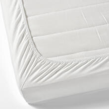La Bebe™ I-Soft Sheet Art.501.139.38 White  fitted sheet 120x60 cm