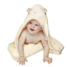 Bocialand Bath Towel  Art.BOC0224 Bear  Махровое полотенце с капюшоном 100x100см.