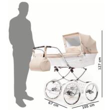 Arrue Classic Navy Art.240309 Children's exclusive, classic stroller 2 in 1
