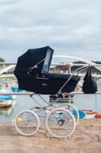 Arrue Classic Navy Art.240309 Children's exclusive, classic stroller 2 in 1