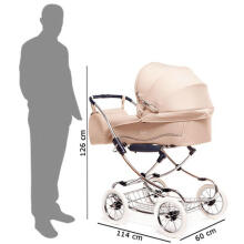 Arrue Elegance Nevada Art.240313  Children's exclusive, classic stroller 2 in 1
