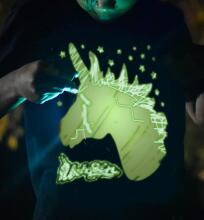 Splat Planet T-Shirt Unicorn Art.SPG0011 Bērnu t-krekls (mirdz tumsā)