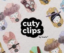Cuty Clips Bunny  Art.CL0011 Oriģinālas matu spradzīte 2gb