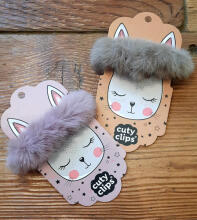 Cuty Clips Bunny  Art.CL0007 Oriģinālas matu spradzīte 2gb