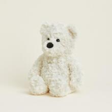 Warmies - Cream Curly Bear (regular size)
