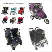 Universal Rain Cover for Twins Art.24047 Universal rain cover for a stroller (twins/twins)