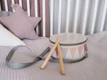 JaBaDaBaDo Drum Art.M14087 Pink Musical wooden drum