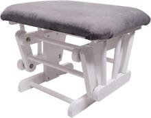 Mendler Relaxing Rocking Chair Art.HWC-C76 Velvet Grey  Šūpuļkrēsls