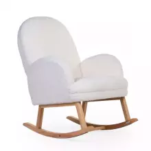 Childhome Rocking Chair Art.BB65182 Teddy Of White Šūpuļkrēsls barošanai