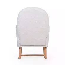 Childhome Rocking Chair Art.BB65182 Teddy Of White Šūpuļkrēsls barošanai