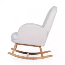 Childhome Rocking Chair Art.BB65182 Teddy Of White Šūpuļkrēsls barošanai