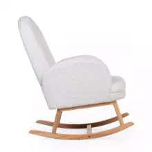 Childhome Rocking Chair Art.BB65182 Teddy Of White Šūpuļkrēsls barošanai