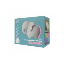 MARY'S MW61258 Elephant LED night light white with remote control