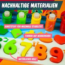 Faerly® Montessori Toy Magnetic Fishing Game  Art.241379 Koka puzle Montessori