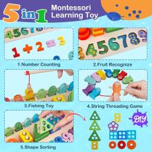 Plunack Montessori Wooden Art.241381  Деревянный пазл Монтессори