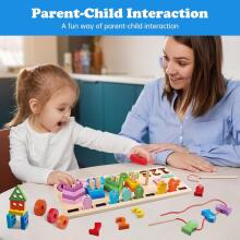 Plunack Montessori Wooden Art.241381  Деревянный пазл Монтессори
