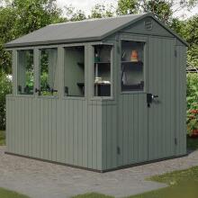Садовый сарай для рассады 6x8