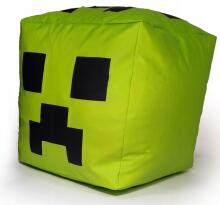 Qubo™ The Cube 50 Minecraft Art.241479 Apple Бин бег (bean bag) пуф
