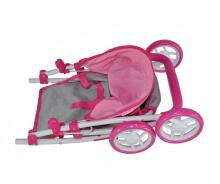 MILLY MALLY 2724 Natalie Prestige Pink Doll Pram