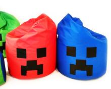 Qubo™  Drop Minecraft XL Art.241765 Сranberry