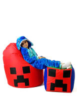 Qubo™  Drop Minecraft XL Art.241765 Сranberry