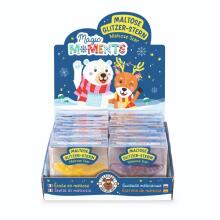 Magic Moments SF - Glitter maltose star. 3 assorted