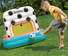 BESTWAY 52728 Daudzfunkcionāls piepūšamais baseins ar bumbu Basketbols, bumbas un futbols 1,20x1,07