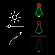 Manta SNL106MT Style Neon Lights Christmas Tree