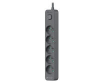 Tracer 47024 Zebra mobile ready 1.5m (5 outlets + 2USB 2,1A)