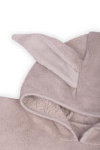 BATH PONCHO CORAL GREY