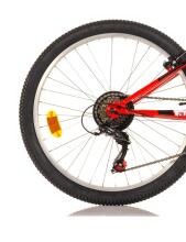 Men's bicycle 24'' ''RING'', red/ black