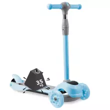 Ricokids Scooter Led Art.765003 Blue Children's scooter higher quality with light effects