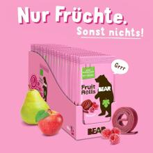 Bear Fruit Rolls  Art.243681  Fruit rolls with  flavor, 20 g