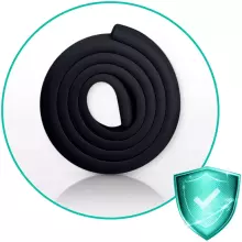Ricokids Foam Tape Art.798701 Black Protection for sharp corners