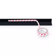 Ricokids Foam Tape Art.798701 Black Protection for sharp corners