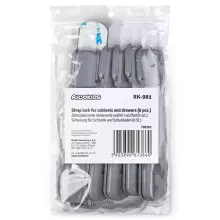 Ricokids Strap Lock Art.798101 Drawer/refrigerator protection,6 psc