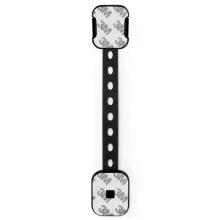 Ricokids Strap Lock Art.7798202 Black  Drawer/refrigerator protection,6 psc