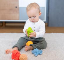 TULLO 498 Sensoriskie transportlīdzekļi, sensoriskās bumbiņas - 5 gab. komplekts