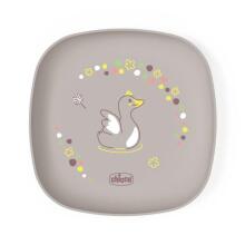 178896 PLATE SET 2PCS GREY 12+