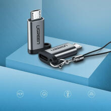 Ugreen USB Type C to micro USB adapter gray (50590)