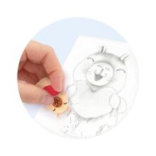 Capybara Happy Life - Eraser happy life, 4 assorted