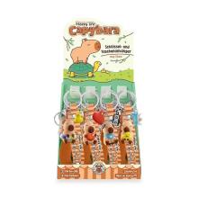 Capybara Happy Life - Key chain capybara, 4 assorted